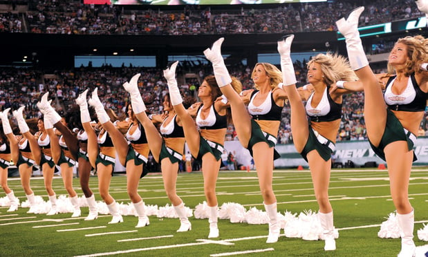 new york jets cheerleader outfit