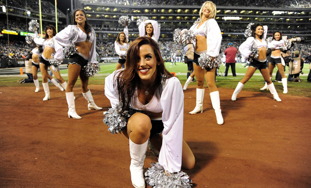 Raiders cheerleaders are suing the Oakland Raiders